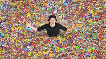World's Largest Bowl Of Halloween Candy! Preview