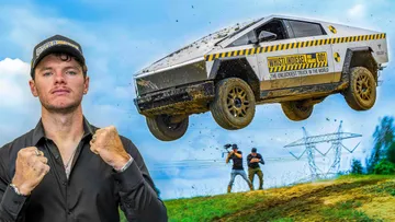 WhistlinDiesel Cybertruck Durability Test #1 Preview