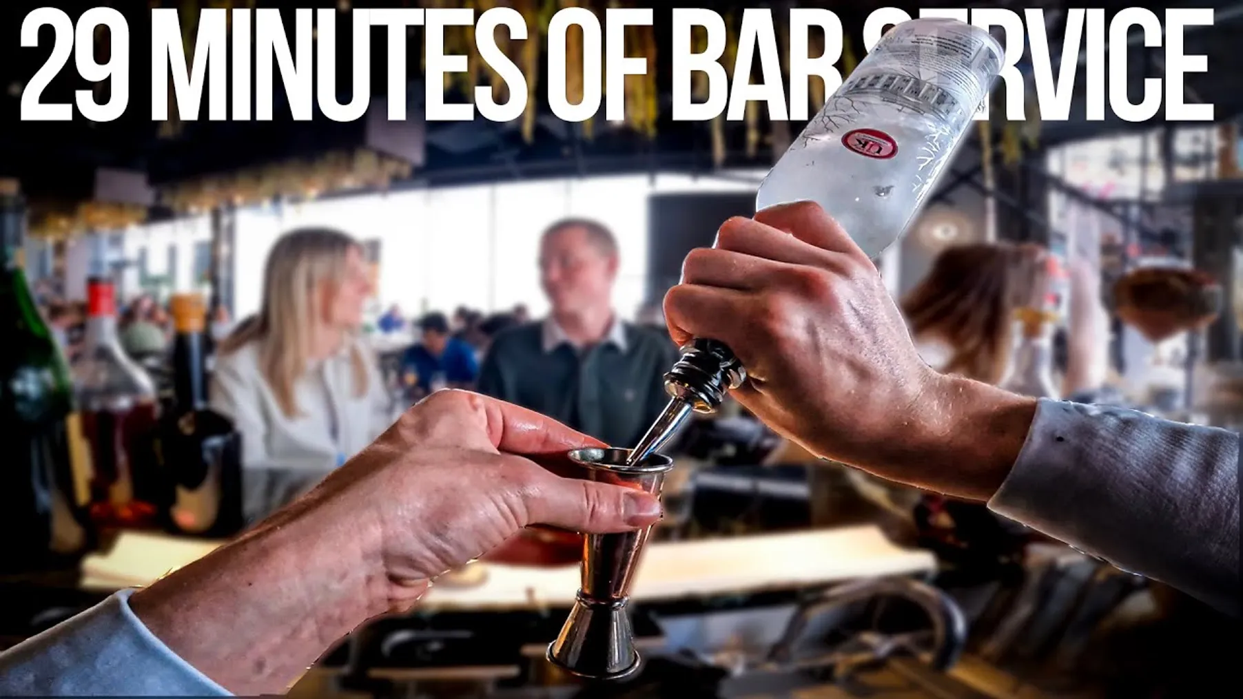 POV: Bartender Making Cocktails at a Top London Restaurant (Summer Drinks!) Preview