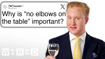Etiquette Expert Answers Etiquette Questions From Twitter | Tech Support | WIRED Preview