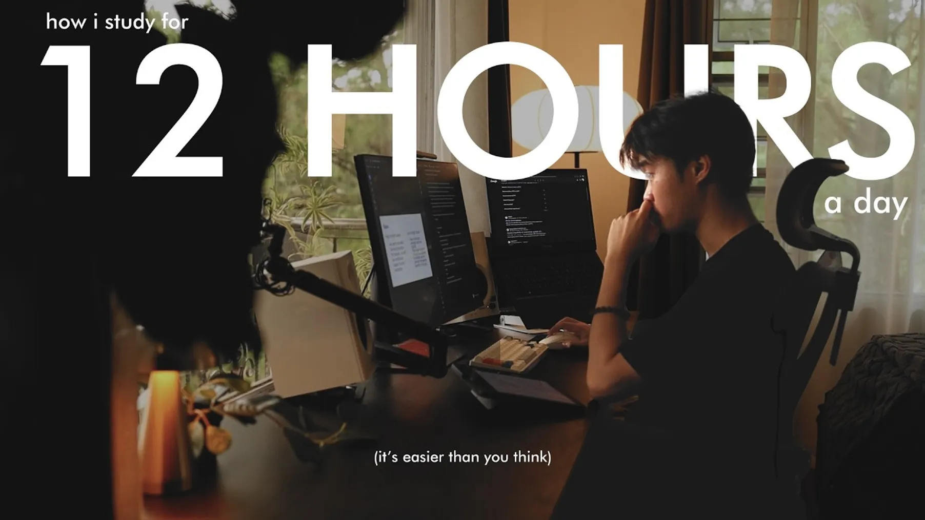 how i study 12 hours a day. (it's easier than you think) Preview